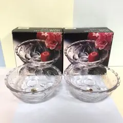 新品！曽我ガラスSOGA JAPANピュアガーデンボウル2Pのサムネイル