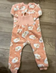 西松屋　フリース　パジャマ　女の子　腹巻き　95