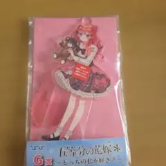 【五等分の花嫁】ひこくじ G賞　中野五月 アクリルスタンド