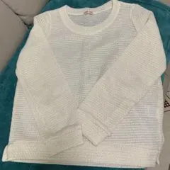 C.O.L.I.Z.A 透かし編み長袖ニット