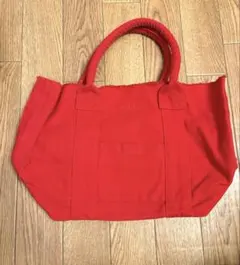 レッド トートバッグ