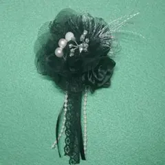 ◆ハンドメイドコサージュ 髪飾り160