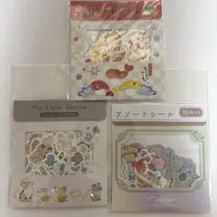 ポケモン アソートシール 3種類 まとめ
