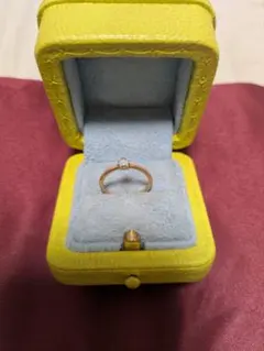 ピンキーリング 　アガット　agete　オパール