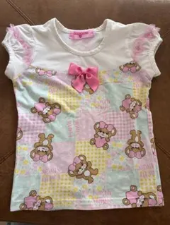 EARTHMAGIC クマ柄 Tシャツ 130