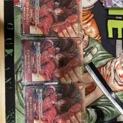 r*a様 ルフィ　パラレル3枚セット