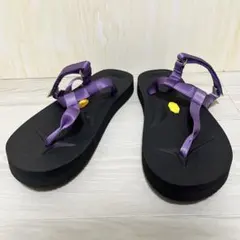 新品未使用　25cm トゥモローランド　別注　Vibram トングサンダル 黒のサムネイル
