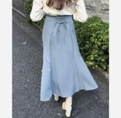 INGNI イング バックレースアップマーメイドスカート