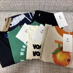 【6点セット】 新品 Tシャツ ハーフパンツ ロングパンツ 半袖 長袖