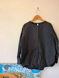 美品。cloudnine キルティング 長袖シャツ