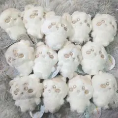 ちいかわ　ハチワレ　13個セット　ぬいぱれっと　ミルクいろ　マスコット　タグ付き