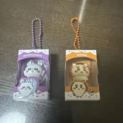 ちいかわチョコボックス シーサー モモンガ キーホルダー 2個セットのサムネイル