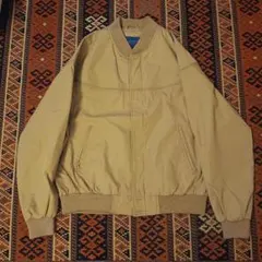 90s TOWNCRAFT ダービージャケット L ベージュ カップショルダー