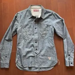 AGITATOR アジテーター　ダンガリーシャツ　36