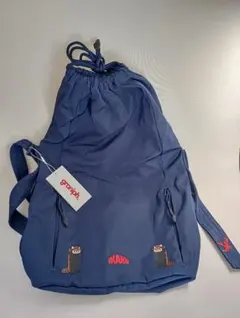 グラニフ IKAKU ネイビー ショルダーバッグ