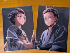 鬼滅の刃 無限城編 猗窩座再来 入場者特典 イラストボード　狛治＆恋雪セット