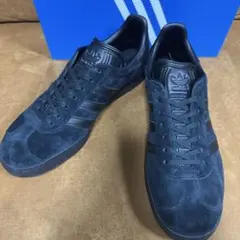 美品 adidas GAZELLE CQ2809 29.0cm ブラック