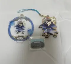 鬼滅の刃 ニジゲンノモリ ゆらゆらアクリルスタンド 木製ストラップ 伊之助