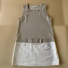 ギャラリービスコンティ　膝丈ワンピース。切り替えあり。　サイズ2