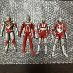 アクションヒーローシリーズ　ウルトラマンシリーズ4体【サウンドフィギュア】