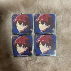 あんスタ TRIP有償特典 スクエア アルバム 缶バッジ 朱桜司