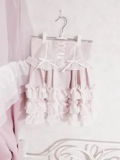 merry jeny flower フレアベビードール レイヤードショートパンツ