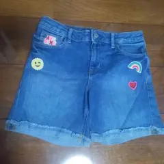 GAP デニムミディアムショート パンツ 155cm