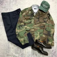 【3点セット】アメトラコーデ BDUジャケット シャツ スラックス アルマーニ