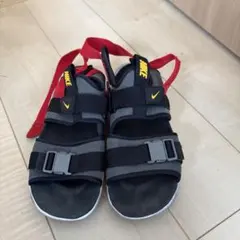 Nike スポーツサンダル ブラック/グレー/レッド