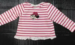 プティマイン　ミニーちゃんの長袖Tシャツ（100）