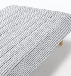 s*o様 無印良品 綿平織 脚付マットレス用カバー シングル - メルカリ