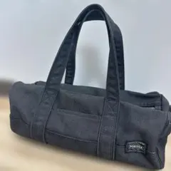 PORTER ポーター スモーキー ミニボストンバッグ ドラム ブラック