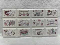 サンリオキャラクターズ　ちょこぶろっくしーる　シナモンロール