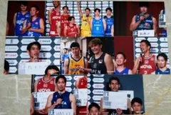 Bリーグ　ティップオフカンファレンス　生写真8枚のサムネイル