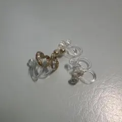 イヤリング3点セット ハート ゴールド