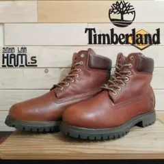 美品　Timberland　6インチ　プレミアム　防水　26.5 ブラウン　WP