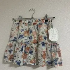 hyphen world gallery 花柄フレアスカート 新品のサムネイル
