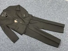 コムサイズムの上品黒フォーマルスーツ3点セット(130)新品