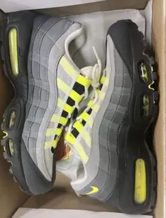 ナイキ NIKE エアマックス95 2020 イエローグラデ　ネオン　27cm