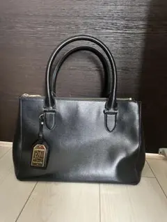 LAUREN RALPH LAUREN レザー　2way トートバッグ