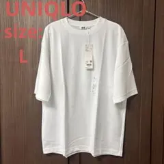 UNIQLO エアリズムコットンオーバーサイズTシャツ/5分袖