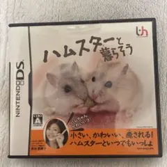 【箱取扱説明書付】ハムスターと暮らそう ニンテンドーDS