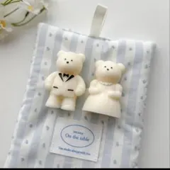 ウェディングベアキャンドル