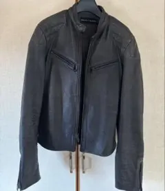 Ralph Lauren ブラックレザーライダースジャケットのサムネイル