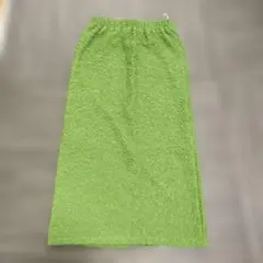 chocol raffine robe グリーン スカート F エンボス加工