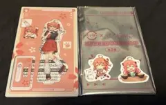 さくらみこ スシローコラボ アクリルスタンド ＆限定ピック2枚