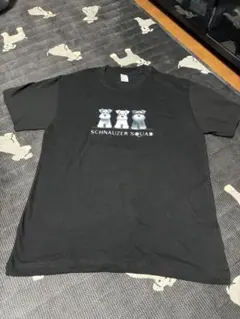 シュナウザー SCHNAUZER SQUAD Tシャツ 黒 半袖　M