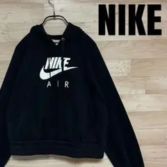 ✨NIKE ナイキ 長袖 ビッグスウォッシュ ショート丈パーカー 裏パイル地S✨