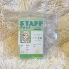 メダリスト展 八木夕凪 スタッフパスカード