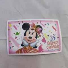 東京ディズニーリゾート 35周年記念　使用済み チケット ミニー